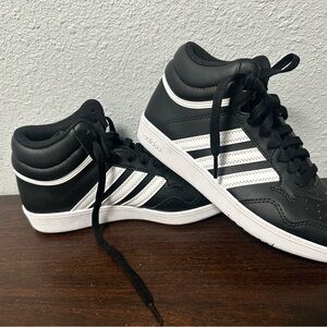 Adidas Black and White Sneakers